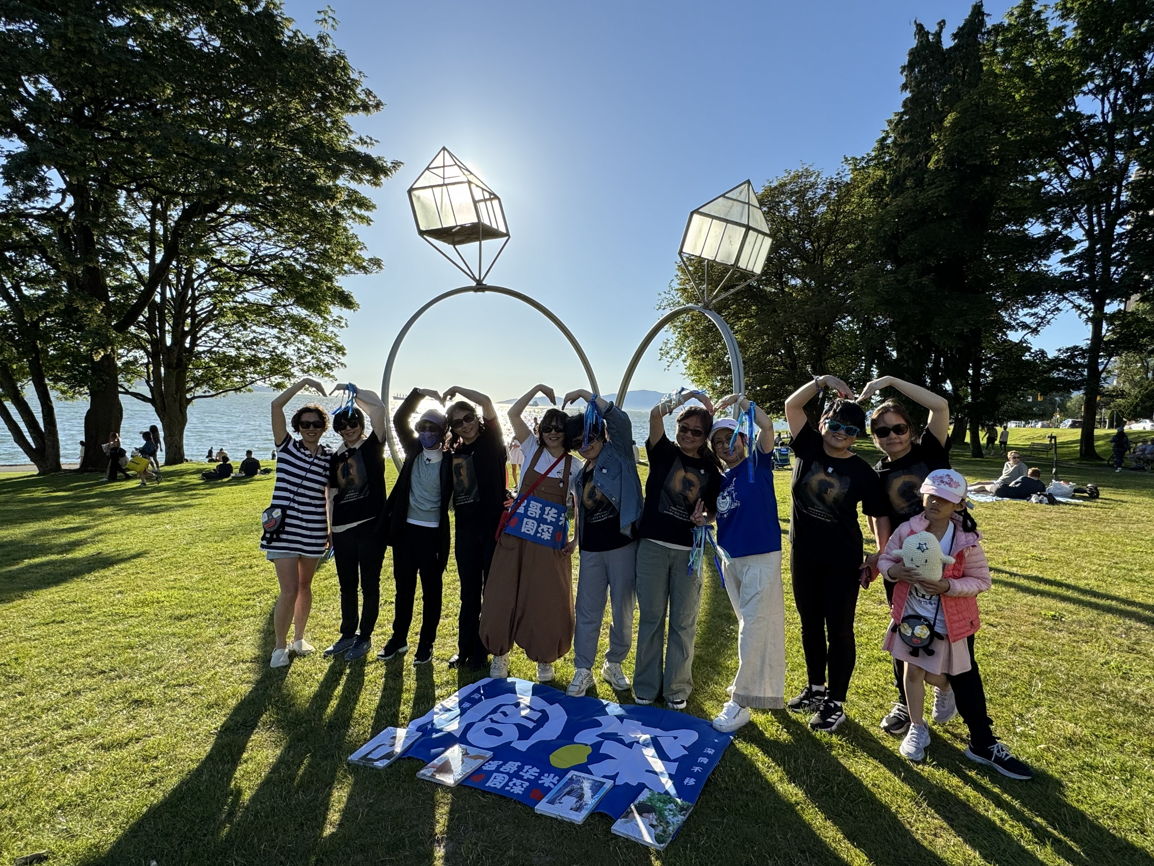 Group during a creative shooting day.