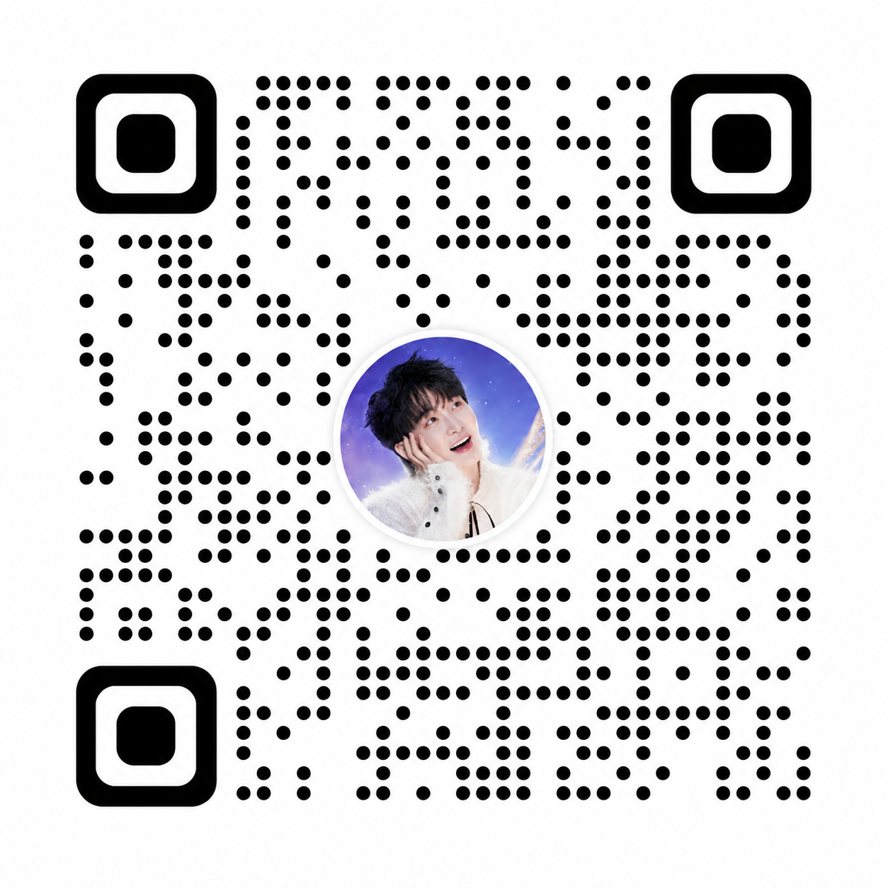 QR code for Zhou Shen Studio YouTube.